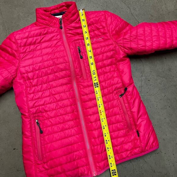 vineyard vines womens pink puffer jacket XS - Picture 7 of 7
